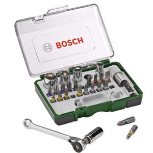 Bosch 27tlg. Mini Schrauberbit- und Ratschen-Set für 12,99€ (statt 18€)