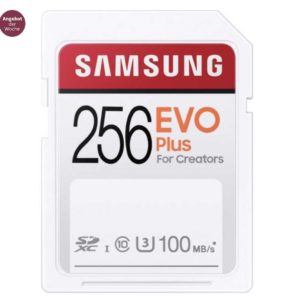 Samsung Evo Plus (2020) SDXC 256GB ab 24,90€ (statt 37€)