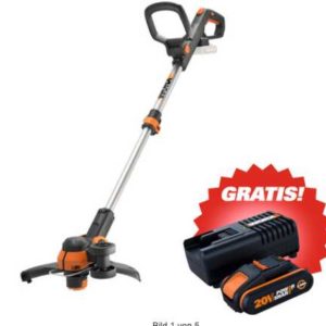 HORNBACH: Worx Geräte mit Gratis Akku &#043; Ladegerät Gratiszugabe