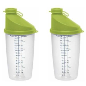 2x Mixbecher Emsa mit Ausgussdeckel 0,5L Messbecher Shaker für 9,99€