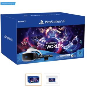 Sony PlayStation VR V2 + PlayStation Kamera + PlayStation VR Worlds für 179,99€ (statt 254€)