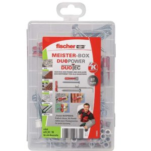 fischer Schrauben- und Dübel-Set »Meister-Box DuoPower und DuoTec (540093) für 11,80€ (statt 17€)