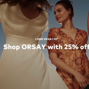 Orsay zieht um zu AboutYou: 25% Rabatt