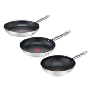 Tefal Ultimum Pfannen-Set  3-tlg. (2x Bratpfanne &amp; 1x Wok) für 65,90€