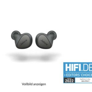 JABRA Elite 3  In-Ear Kopfhörer für 39€ (statt 48€) - (BT, Geräuschisolierung, NC, Mono-Modus, USB, HearThrough-Funktion, kabellos)