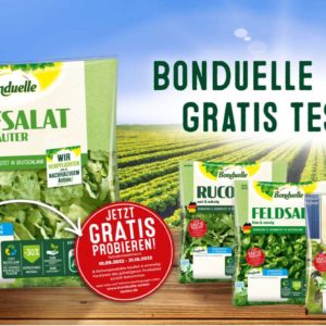 Bonduelle Salate: 2x kaufen - 1x bezahlen