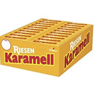 Karamell RIESEN – 80 x 29g Stange – Karamellkaubonbons für 8,54€