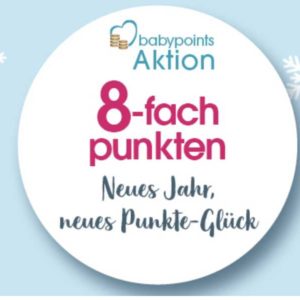 Babymarkt Babypoints : 8-fach Punkte