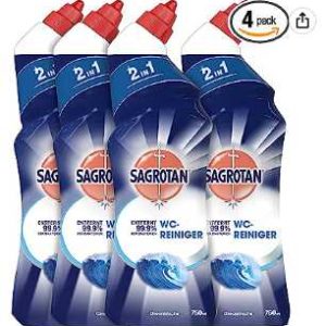 🚽 4x 750 ml Sagrotan 2in1 WC-Reiniger Ozeanfrische ab 7,65€ (statt 12€)