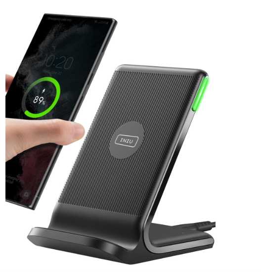 🚀 INIU Wireless Charger 15W Induktive Ladestation für 8,49€ (statt 17€)