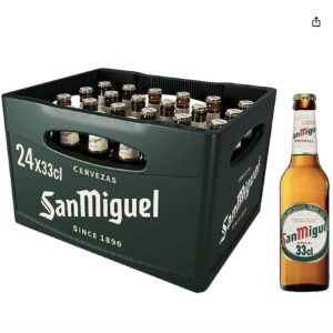 San Miguel Especial Premium Lager Flaschenbier, MEHRWEG (24 x 0.33 l) im Kasten für 15,99€ (statt 23€)