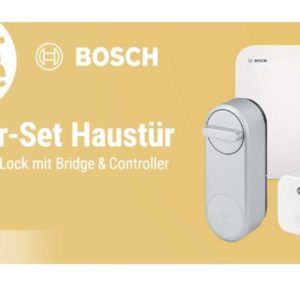 Bosch Haustür-Starter-Set (Smart Lock mit Bridge + Controller) | 199€ statt 239€