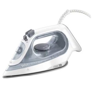 Braun TexStyle 3 Dampfbügeleisen SI 3054 | 32,17€ statt 42,94€ | 2400 W | Keramik-Bügelsohle | Grau