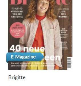 Media Shop mit Miles &amp; More: Brigitte als e-Paper ein Jahr kostenlos