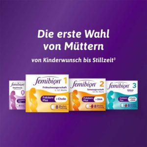 Gratisprobe Femibion (Wochenpackung) für die Schwangerschaftsphase