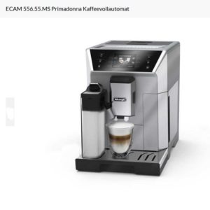 De'Longhi Kaffeevollautomat PrimaDonna Class | ECAM 556.55.MS (Silber) für 729€ (statt 849,99€)