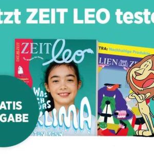 1 x EINE kostenlose Kinderzeitschrift ZEIT leo (Kündigung NICHT vergessen, falls nicht weiter gewünscht)