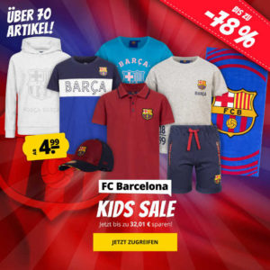 SportSpar: FC Barcelona Sale für Kids