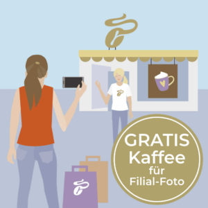 🌞 Gratis Kaffee für Tchibo-Filial-Foto &#043; Chance auf Kaffeevollautomat oder Kaffee-Jahresvorrat!