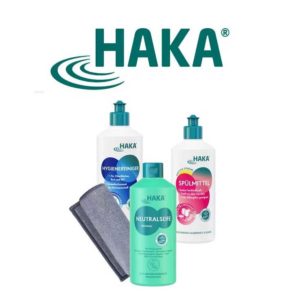 10% Rabatt + gratis Versand im Haka Onlineshop (Reinigungsmittel + Kosmetik)