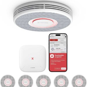 X-Sense Smarter Rauchmelder WLAN, 6 Stück