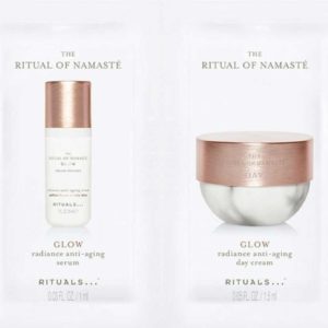 Gratisproben The Ritual of Namasté Glow Anti-Aging Tagescreme und Serum