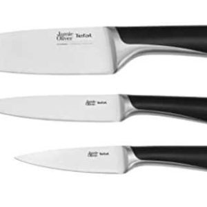 Jamie Oliver by Tefal K267S3 - 3tlg. Messerset | 49,99€ statt 73,16€ | Kochmesser 15cm | Universalmesser 12cm | Schälmesser 9cm