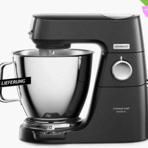 Kenwood Titanium Chef Baker XL KVL85.004BK | 499,99€ statt 559€ | 1200W | 5L und 7L Schüssel | Integrierte Waage + Timer