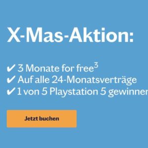 Telekom-Netz: 3 Monate 4GB Allnet &#043; 50 Min. ins Ausland für 9,99€/Monat