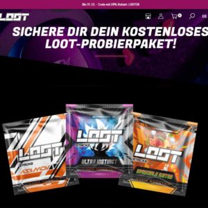 Energy Drink &#034;Loot&#034; kostenlos ausprobieren - auf 1.000 limitiert