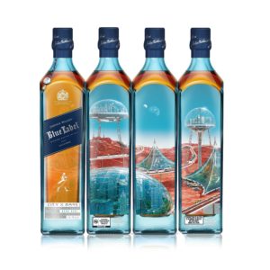 Johnnie Walker Blue Label - City of the Future - MARS 2220 Edition für 169,99€ (statt 200,68€)