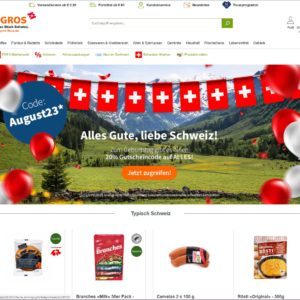 Bei Migros zum Geburtstag 20%  Rabatt