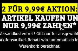 DealClub: 2 Artikel für €9,99 (Elektroartikel)