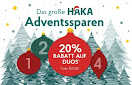 HAKA: 20% auf Produktduos sparen.