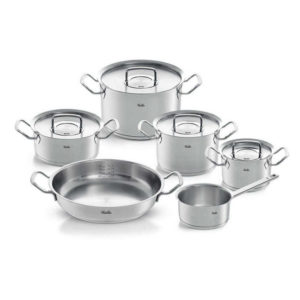 Fissler Koch­topf-Set "Ori­gi­nal-Pro­fi-Collec­tion 2", Edelstahl, 6-teilig, SILBER für 303,85 € (statt 402,95 €)