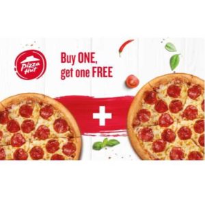 🍕 2-für-1 Pizza Hut-Gutschein für nur 0,80€ sichern