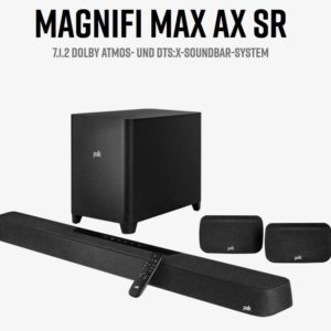 Polk Audio MagniFi Max AX SR 7.1.2 Dolby Atmos- und DTS:X-Soundbar-System ab 528€ statt 626,80€