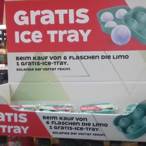 Rewe: Beim Kauf von 6 Flaschen &#034;Die Limo&#034; von Granini bekommt man ein 4er Ice-Tray (Ice-Balls / Eiswürfel) Gratis als Zugabe