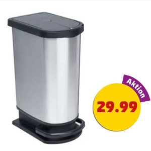 Rotho Treteimer 50L Paso Duo (2 getrennte Müllsäcke) für nur 29,99€