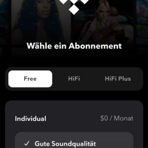 Tidal 🎹free: dauerhaft kostenlose Musik 🎶