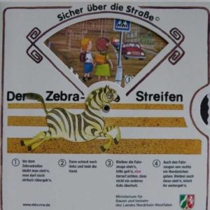 Gratis Drehscheibe &#034;Sicher über die Straße&#034;