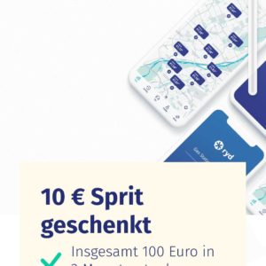 10 Euro Sprit Gutschein ab 100 Euro Tankrechnungen