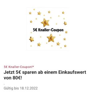 5 EUR Rabatt in der REWE