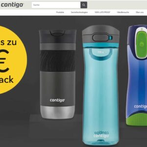 Bis zu 5€ Cashback für Contigo  Trinkgefäss