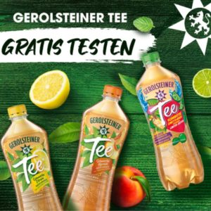 Gratis testen - Gerolsteiner Tee