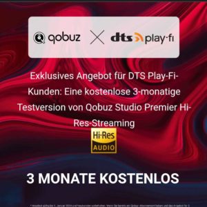 Qobuz kostenlos für drei Monate - Streaming-Dienst für Musikliebhaber