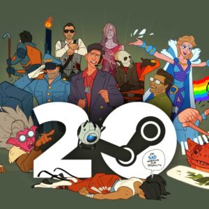 ⏰ endet | 20. Steam-Jubiläum mit gratis 3 Sticker / animierter Avatar / 2 Hintergründe