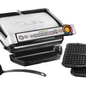 Tefal OptiGrill+ Kontaktgrill mit Waffelzubehör für 127,95€