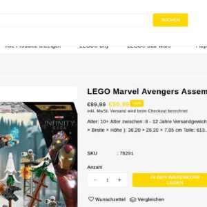 LEGO Marvel Avengers Assemble: Age of Ultron