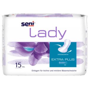 Gratis Einlage von Seni Lady bei Blasenschwäche